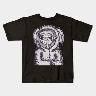 SAD BUNNY Kids T-Shirt